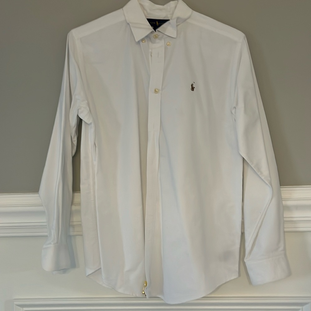 Ralph Lauren white shirt (boys 20)